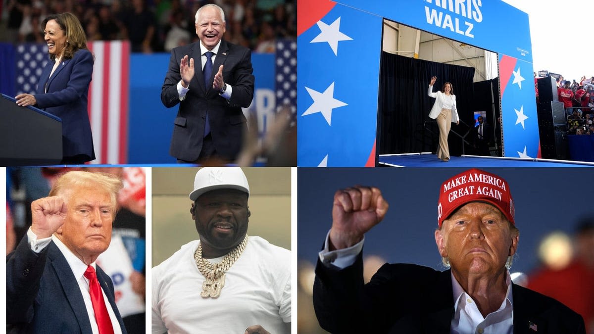 ... Harris Gives Protesters the Death Stare, Trump Uses 50 Cent to Try to Appeal to Black Voters, The Root Interviews Governor...