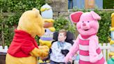 Make-A-Wish teenager meets and hugs favourite Disney characters