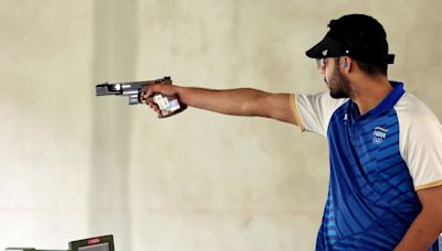 Paris 2024 Olympics shooting: Indian shooters miss finals in men’s 25 pistol and women’s skeet