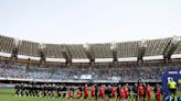 Napoli players take a knee in public show of support after alleged racial abuse of Juan Jesus