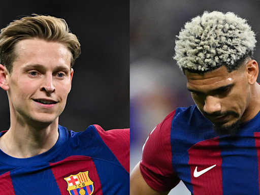 El Barcelona sigue sin saber sobre el futuro de Frenkie de Jong y Ronald Araujo mientras ya se fija en los fichajes libres de Joshua Kimmich y Jonathan Tah | Goal.com Argentina