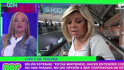 Belén Esteban deja sin respuesta a Terelu Campos tras sus nuevas acusaciones