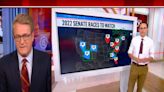 ‘Morning Joe’ Hosts Invite Steve Kornacki to ‘Take Us to Crazy Town’ While Detailing GOP Senators’ Uphill Battle for Midterms...