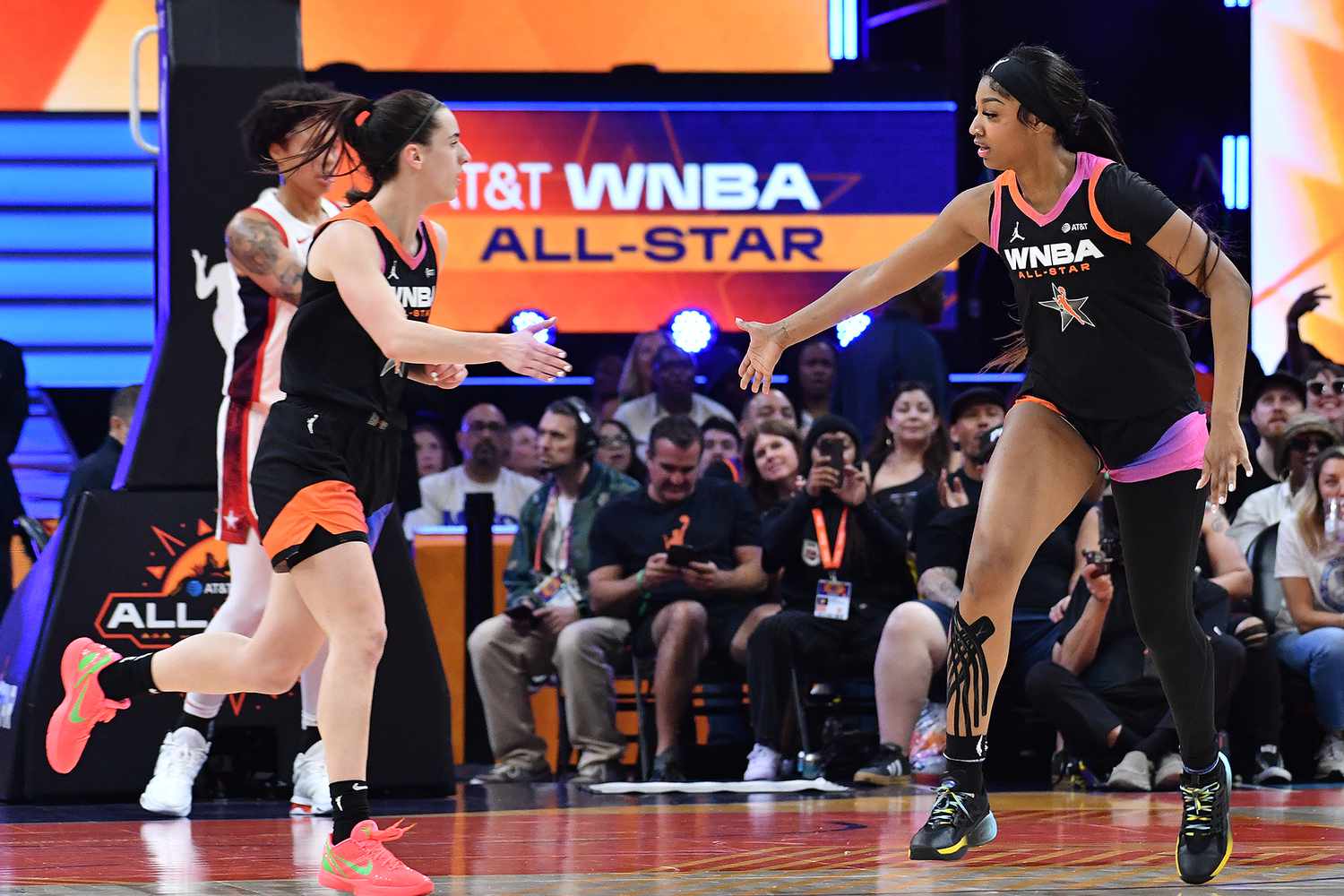 Caitlin Clark and Angel Reese Win WNBA All-Star Game Together as Legends Pack the Stands