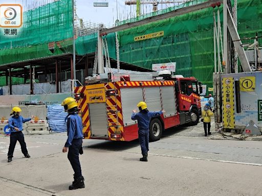 香港仔地盤工人高處墮下 受傷送院治理