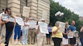 Anti-abortion advocates celebrate in Lafayette the end of Roe v. Wade