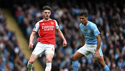 Declan Rice ‘nowhere near’ Rodri in world-class debate