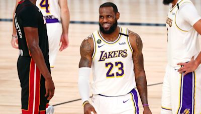 LeBron James' social media post about missing the 2019-20 NBA champion Lakers