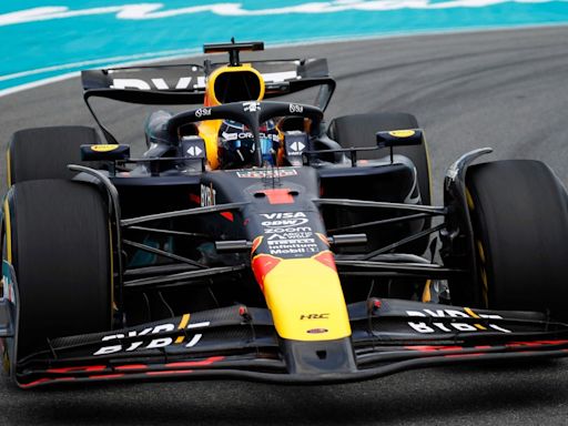 Verstappen hizo la pole position y largará al frente en el GP de Miami de la F1