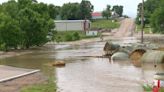 'Not again': community of Farwell cut off as heavy rain leads to flash flooding