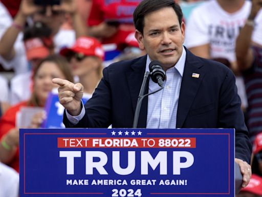 El senador Marco Rubio apoya la elección de Vance y dice que estará donde Trump le pida