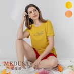 現貨【MEDUSA 曼度莎】Spirit 側扭結長版T恤 - 2色（M-2L）｜女上衣 短袖 長版上衣 加大尺碼