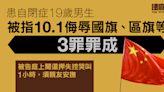 被指毀國旗、區旗旗桿 19歲自閉症男生侮辱國旗等罪成 聞還押失控哭叫1小時