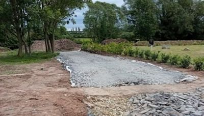 Church says unmarked baby graves at Belfast cemetery have not been disturbed as controversial work continues