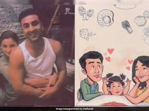 Viral: Alia Bhatt And Ranbir Kapoor's Anniversary Menu Complete With Doodle Of Raha