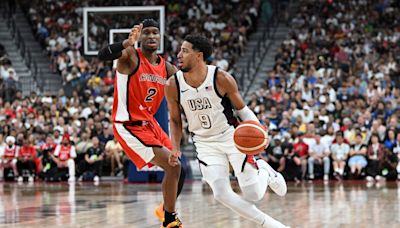 Oshkosh's Tyrese Haliburton starts hot in Olympic debut against South Sudan