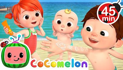 Nursery Songs and Kids Poem in English: Children Nursery Song in English 'Beach - Sunscreen Safety at the Beach' | Entertainment - Times of India...