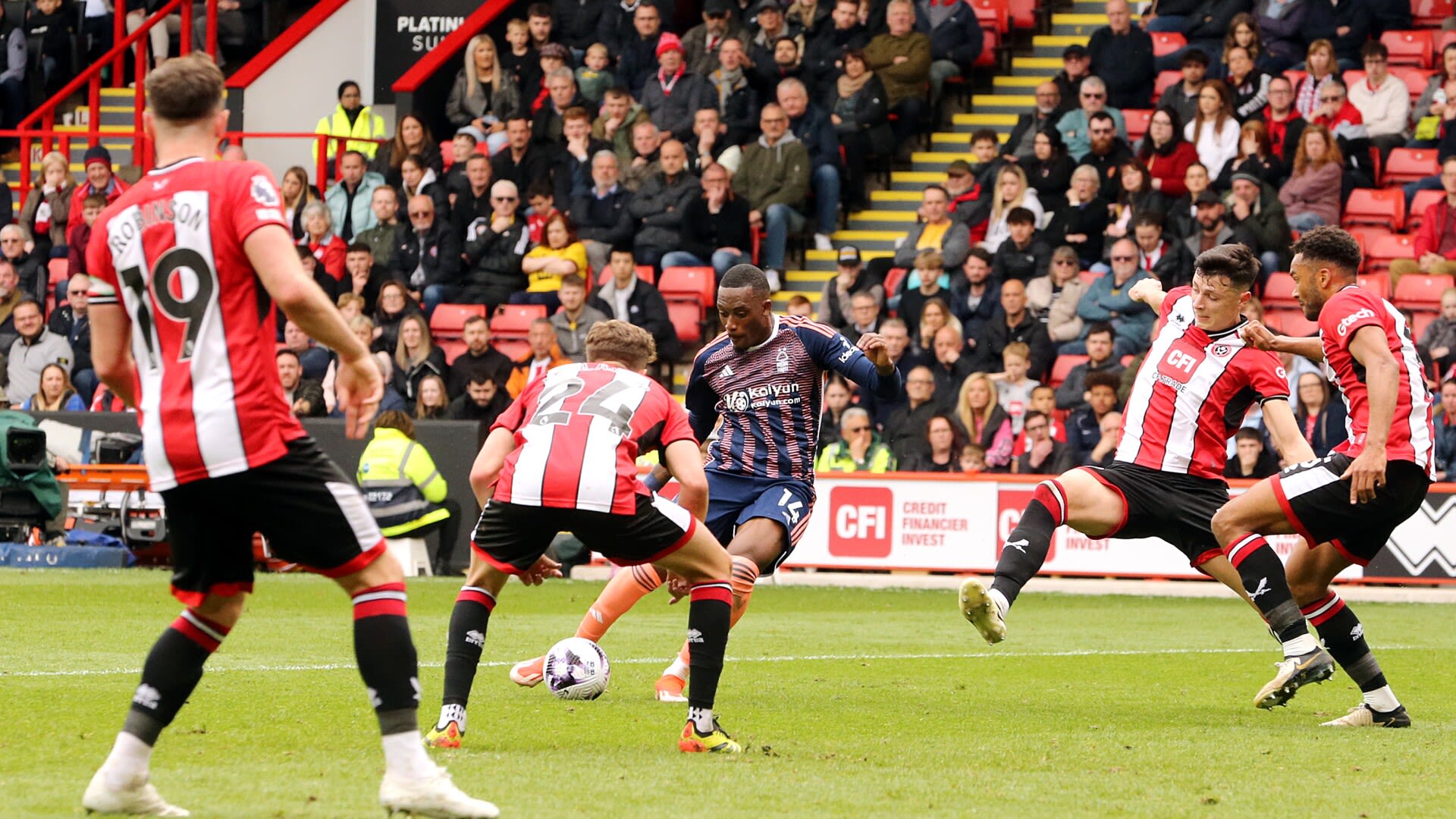 Sheffield United 1-3 Nottingham Forest: Hudson-Odoi delivers Tricky Trees to brink of safety