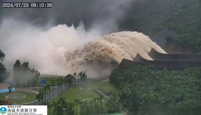 凱米颱風雨量太驚人！全台「水庫大進帳」4水庫被灌到飽