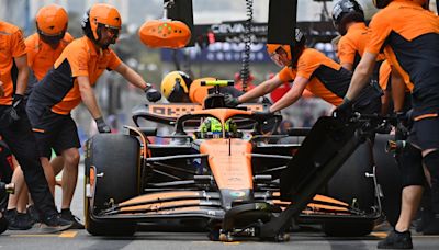 La desoladora radio final de Lando Norris tras caer en la Q1 de Azerbaiyán con el McLaren: "Compañeros..."