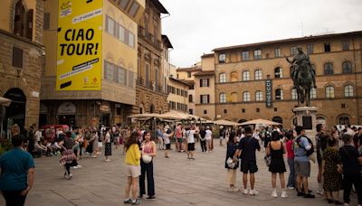 Florencia se engalana para el Tour de Francia 2024