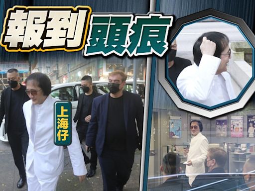 上海仔涉藏武被捕 頭耷耷赴尖沙咀警署報到