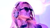 Paris Hilton posts cute pics of son Phoenix watching her rehearse in bedazzled headphones