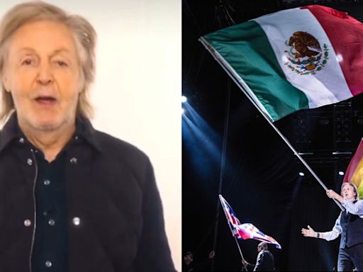 VIDEO: Paul McCartney invita a los mexicanos a sus próximos conciertos