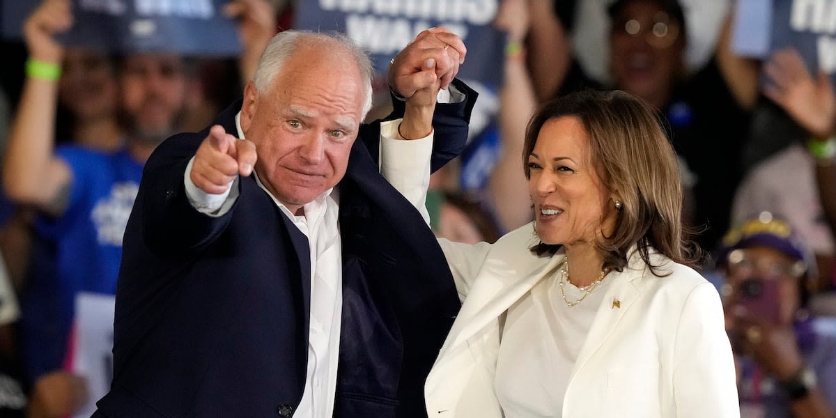 VP Kamala Harris, Gov. Tim Walz heading to Phoenix for campaign rally