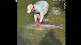 Angler reels in monster catfish – and breaks his own state record. See the catch