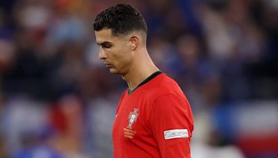 Cristiano Ronaldo looks lost as Portugal lose to France in penalty shoot-out at Euro 2024