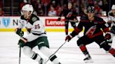 Kaprizov scores 3 to lead Wild to 5-2 win over Hurricanes