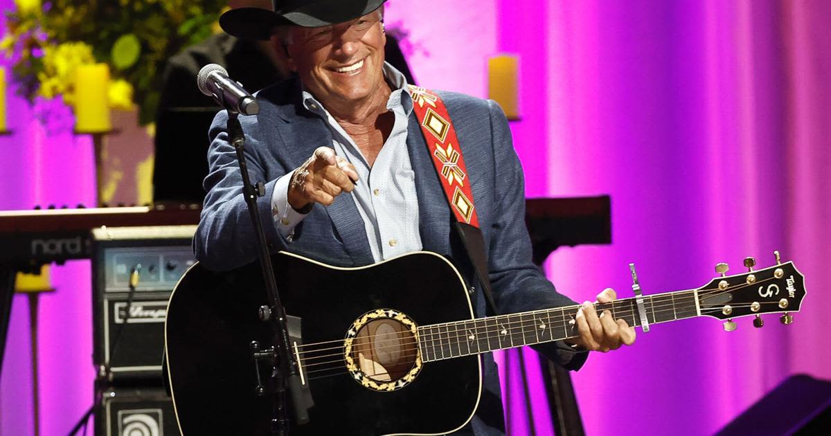 George Strait, shown performing in October 2022 in Nashville, Tennessee, has a new single,“ MIA Down in MIA,” released on Friday, that pays homage to Miami’ s white sand beaches...