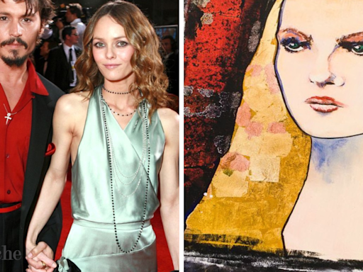 A must-see: Johnny Depp’s paintings inspired by ex-partner Vanessa Paradis