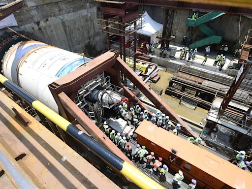 Chennai Metro Rail’s tunnel boring machine Flamingo to reach Kutchery Road in November