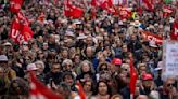 AP PHOTOS: Workers rule the streets on May Day