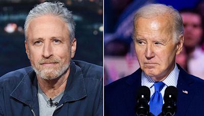 Jon Stewart calls out Democrats’ ‘bulls---’ excuses for Biden’s ‘shocking display of cognitive difficulty’