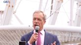 Moment Nigel Farage opens up on GB News - and crowds erupt!