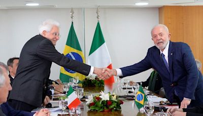 Lula insiste en interés de Brasil en cerrar acuerdo Mercosur-UE en encuentro con presidente italiano