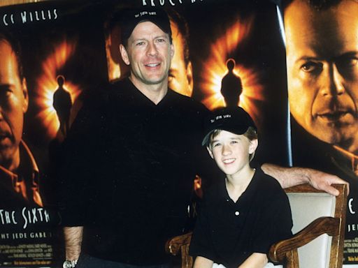 Haley Joel Osment shares his memories of working with Bruce Willis: 'He's very close to my heart'