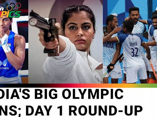 India Begins Paris Olympics 2024 With Victories, Celebrations & Many Firsts | Day 1 Highlights