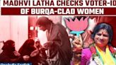 Caught On Cam: Madhavi Latha Booked For Checking IDs Of Burqa-Clad Women Voters In Hyderabad