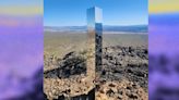 Reflective Monolith Found in Desert