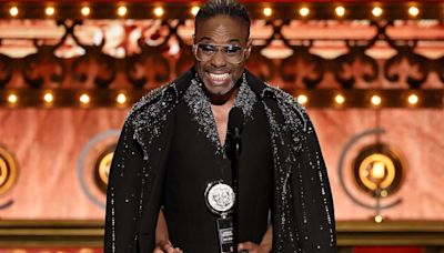 Billy Porter Launches Into Song at Tony Awards and Frantically Asks for Phone from Backstage to Read Speech