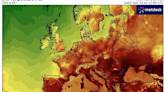 Weather maps turn orange as UK to see 'above average' temperatures