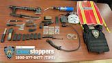 Man Armed With Gun, Axes, Knives, And NYPD Vest Arrested After Traffic Stop | iHeart
