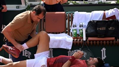 Djokovic se retira de Roland Garros, Sinner celebra su N.1 con boleto a semifinales