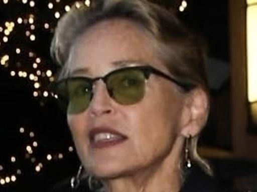 Sharon Stone seen on rare outing with sons Roan, 24, and Laird, 19