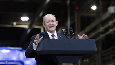 Sen. Chris Coons defends Biden on Rafah bombs ban: Reagan withheld aid ‘repeatedly'