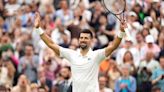 Novak Djokovic wins first match at Wimbledon less than a month after undergoing surgery for torn meniscus